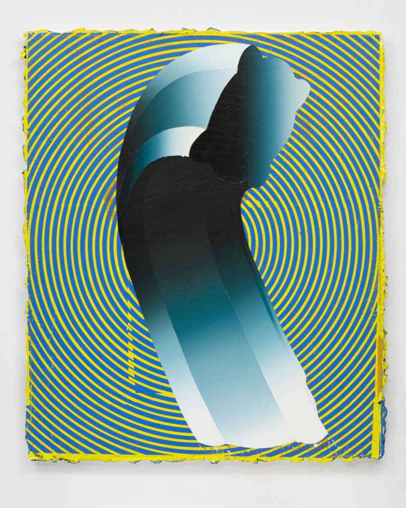 Untitled, oil and acrylic on canvas, 120x100cm, 2016