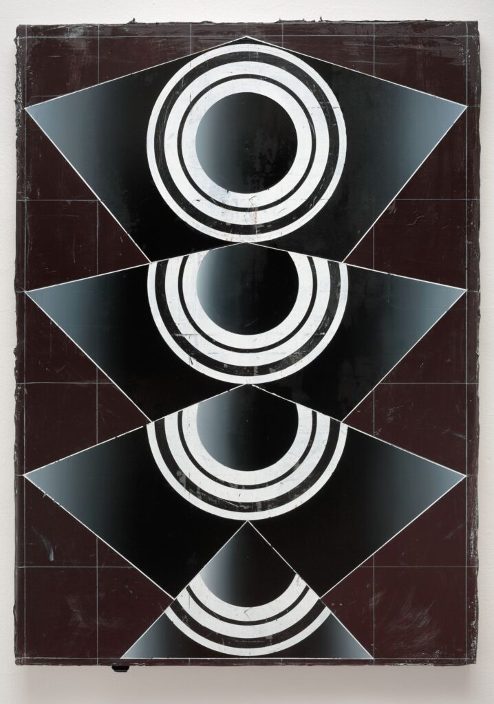 Untitled, acrylic and oil on canvas, 2014