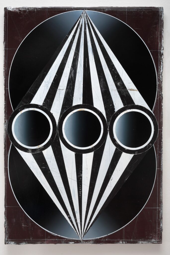 Untitled, acrylic and oil on canvas, 2014