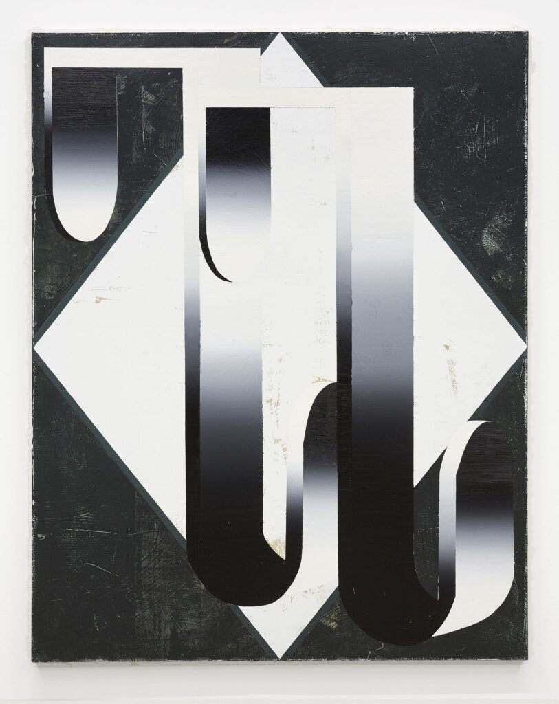 Untitled, oil and acrylic on canvas, 2018