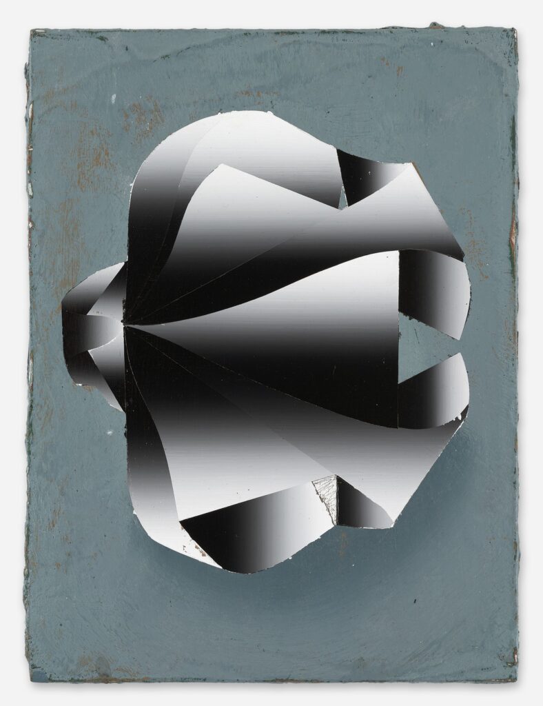 Untitled, acrylic on board, 2020