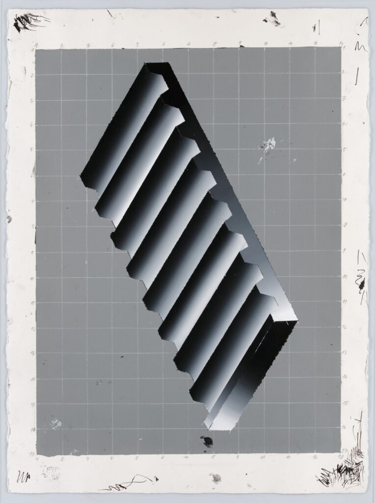 Untitled, 76x56cm, gouache on paper, 2015