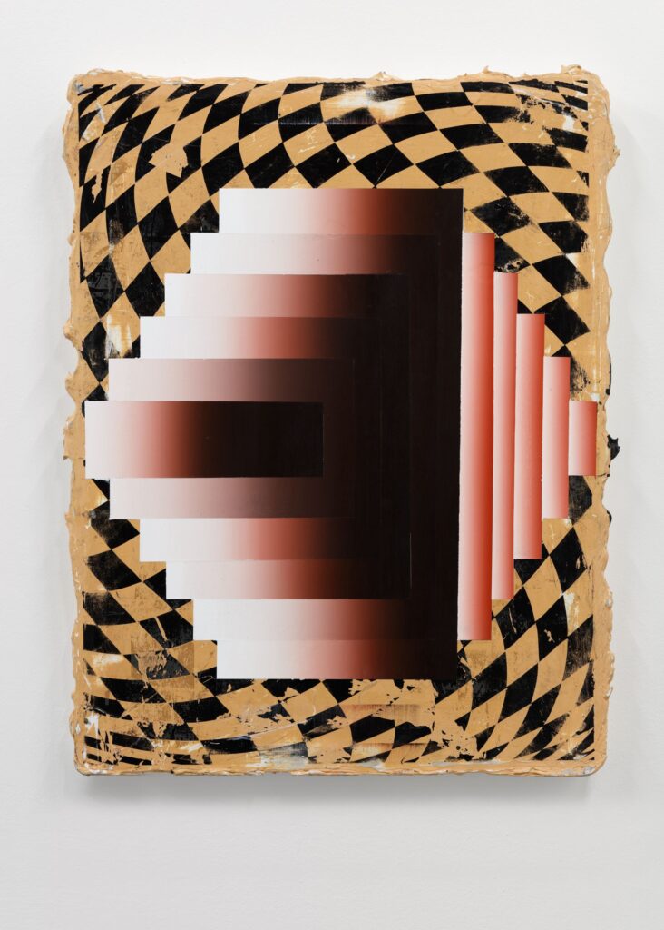 Untitled, oil and acrylic on board, 2017