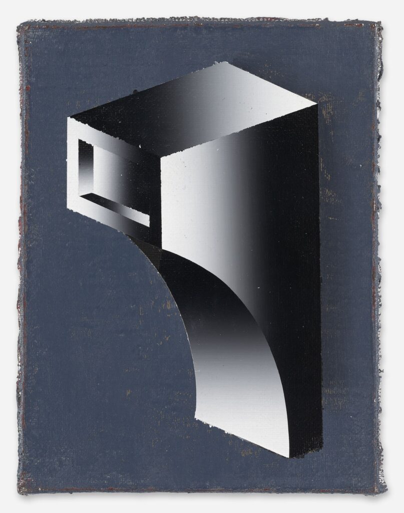 Untitled, acrylic on board, 2020