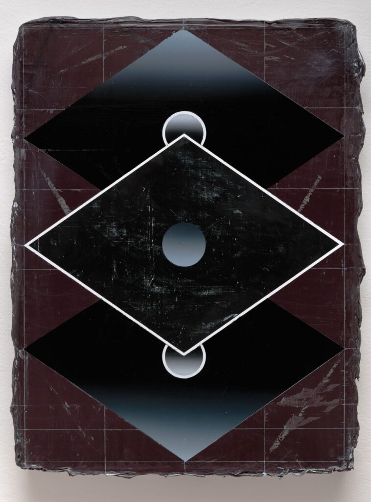 Untitled, acrylic and oil on canvas, 2014