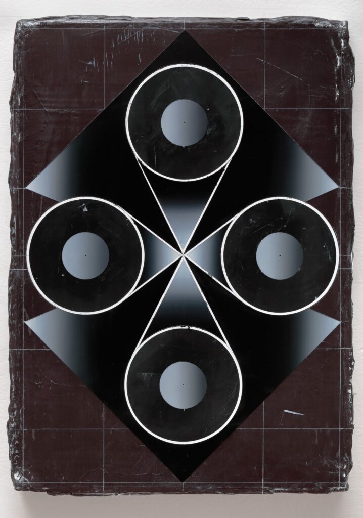 Untitled, acrylic and oil on canvas, 2015