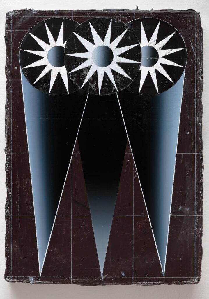 Untitled, acrylic and oil on canvas, 2014