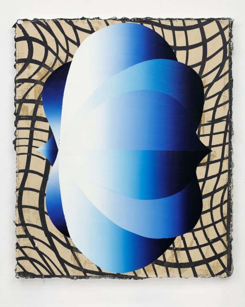 Untitled, oil and acrylic on canvas, 120x100cm, 2016