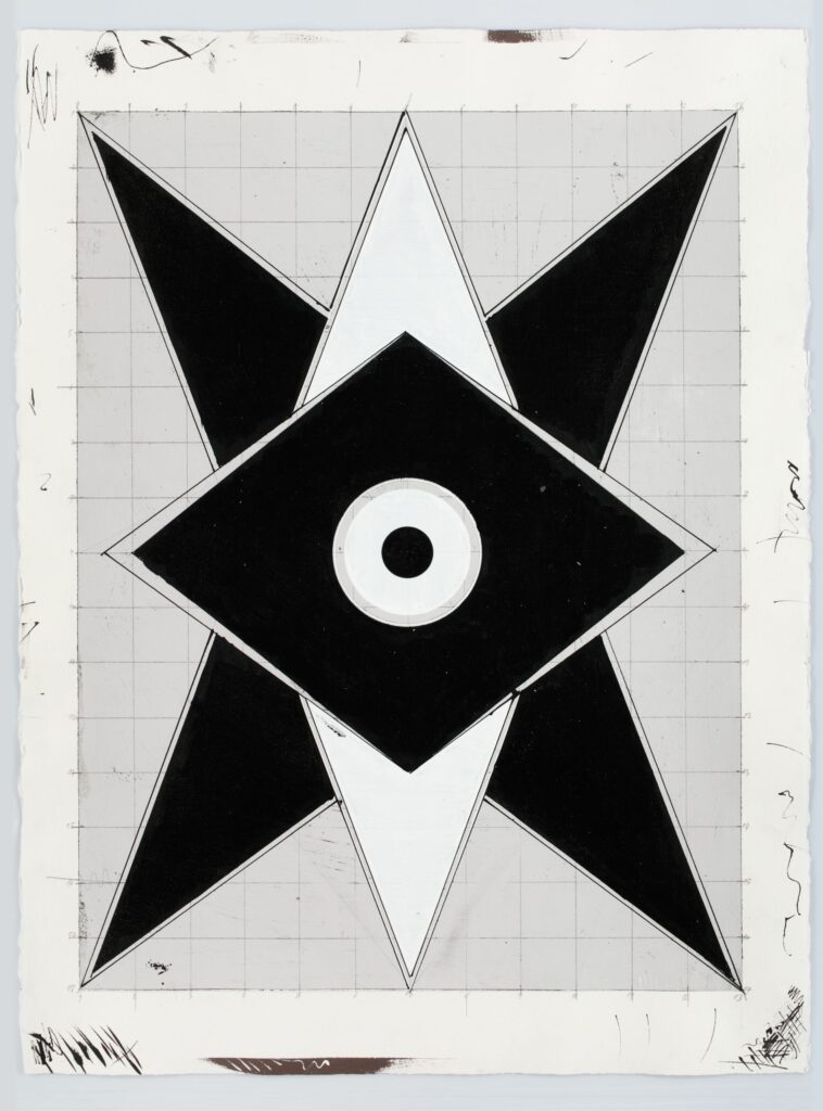 Untitled, 76 x 56cm, gouache on paper, 2016