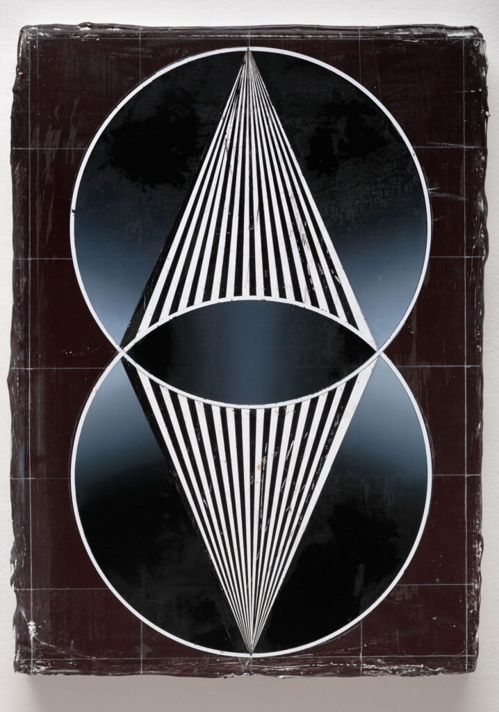 Untitled, acrylic and oil on canvas, 2014