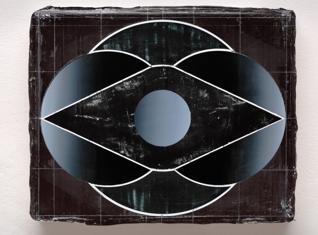 Untitled, acrylic and oil on canvas, 2014