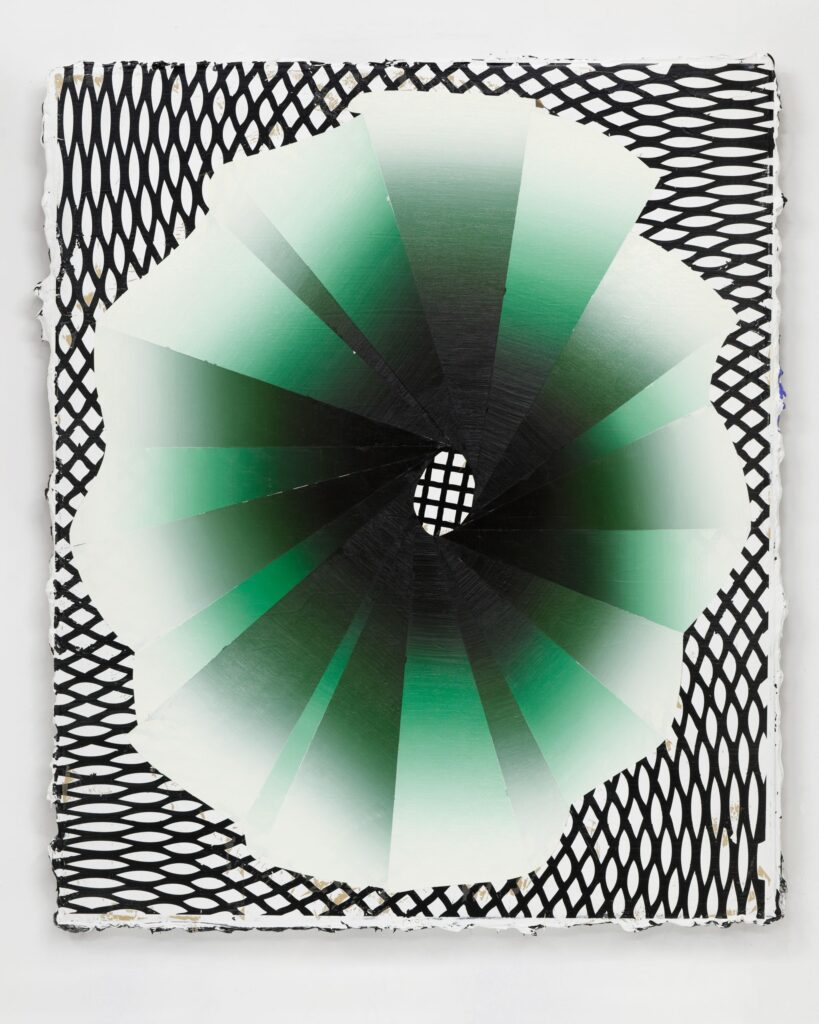 Untitled, oil and acrylic on canvas, 120x100cm, 2016