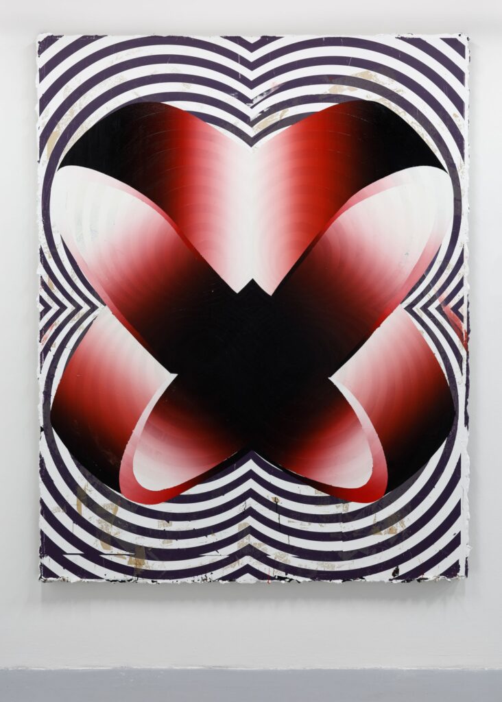 Untitled, oil and acrylic on canvas, 2017