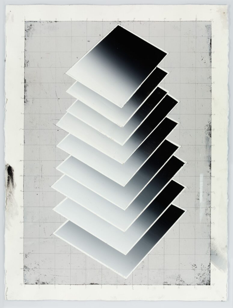 Untitled, 76 x 56cm, gouache on paper, 2016