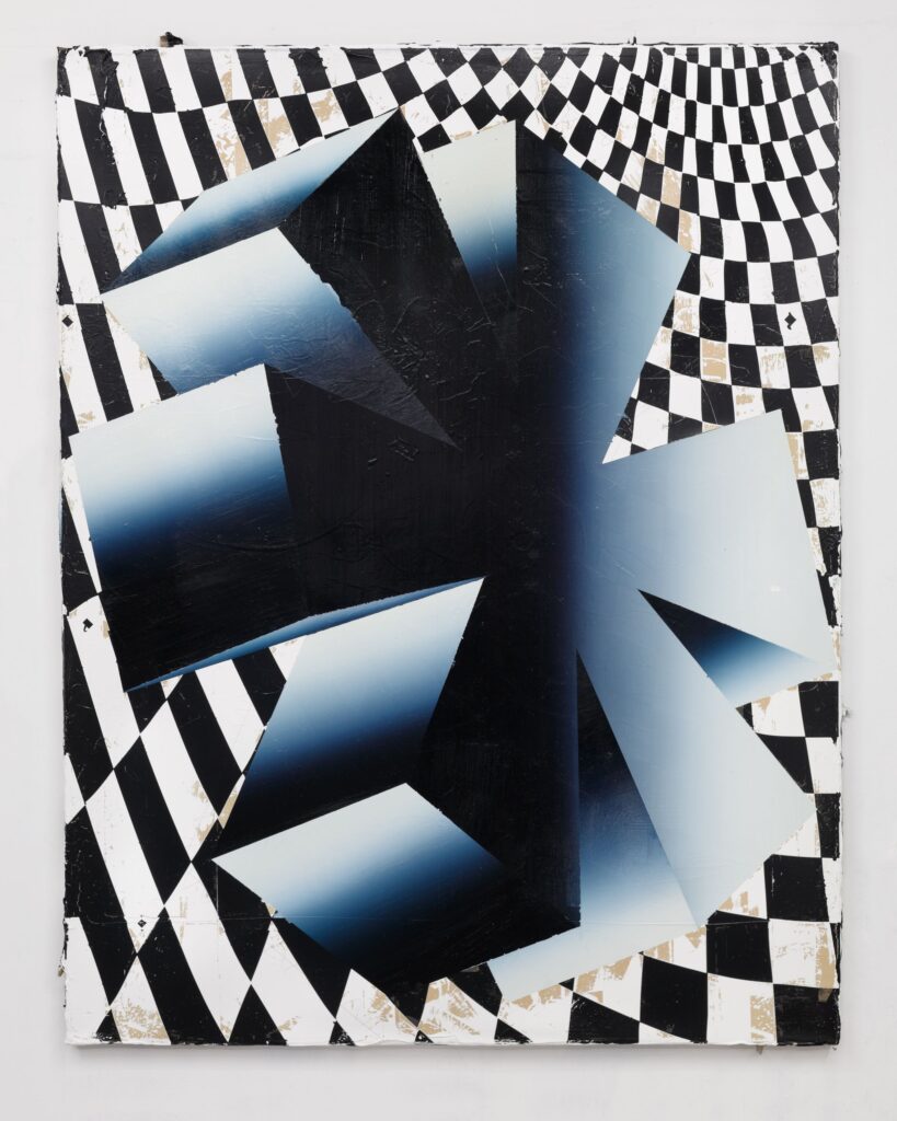 Untitled, oil and acrylic on canvas, 2017