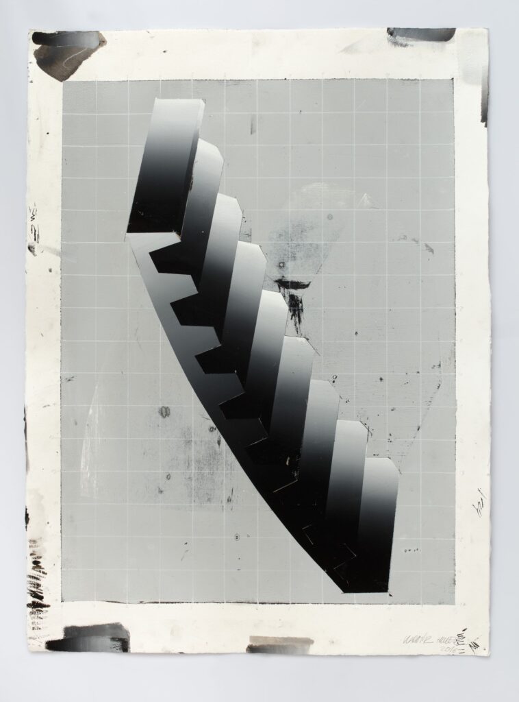 Untitled, 76x56cm, gouache on paper, 2016