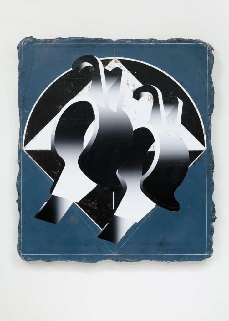 Untitled, acrylic on canvas, 87x77cm, 2017-2019