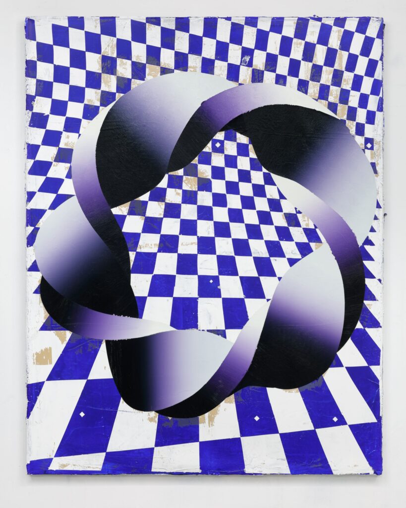 Untitled, oil and acrylic on canvas, 2017