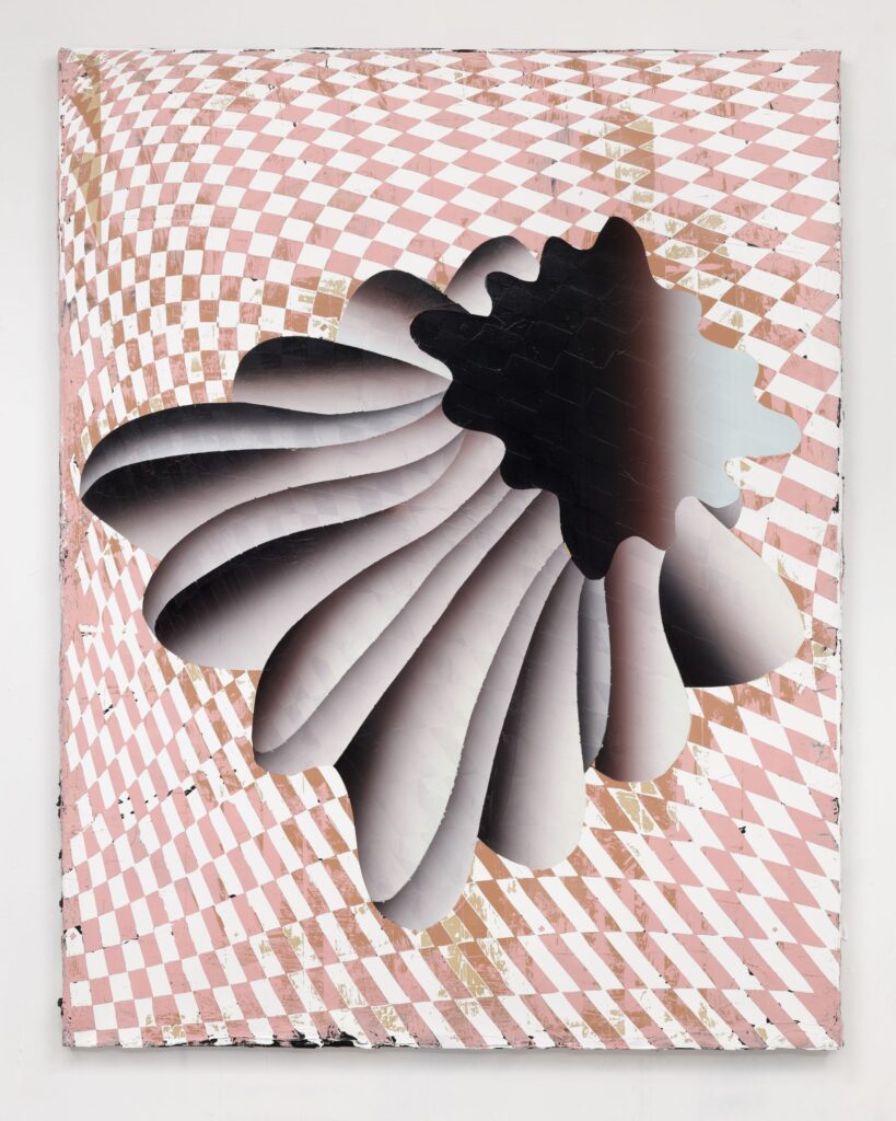 Untitled, oil and acrylic on canvas, 2017