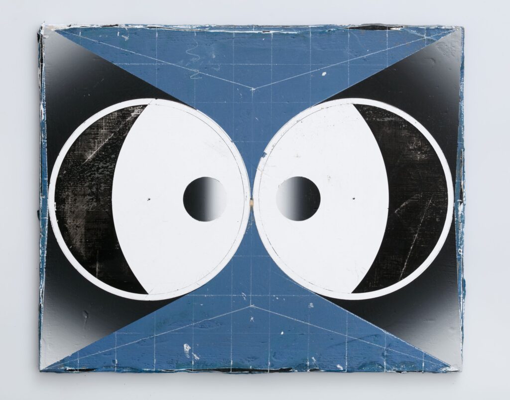 Untitled, acrylic and oil on boards, 2015