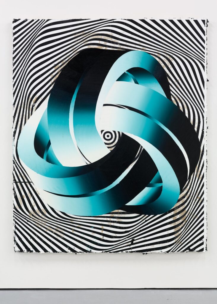 Untitled, oil and acrylic on canvas, 2017