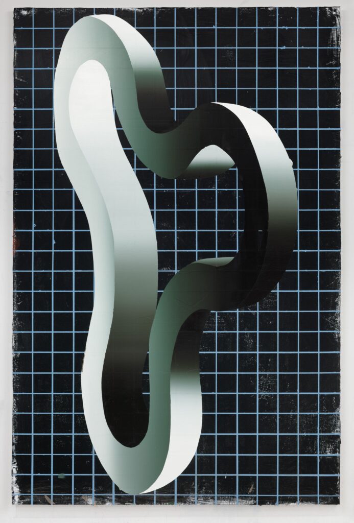 Untitled, oil and acrylic on canvas, 2017