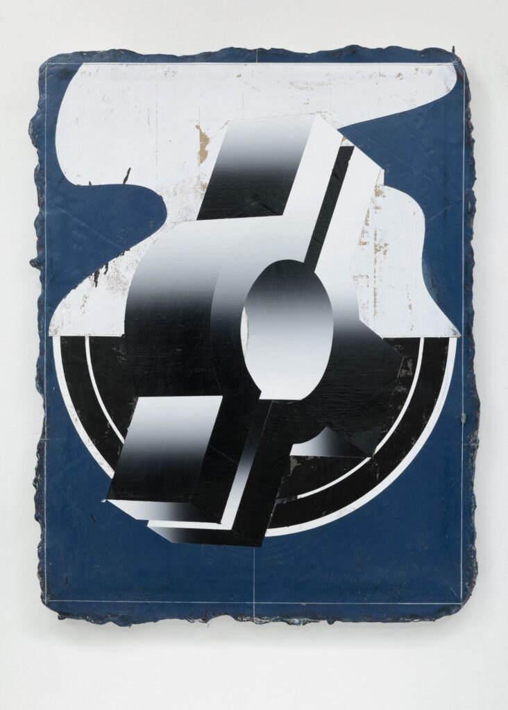 Untitled, acrylic on canvas, 90x68cm, 2017-2019