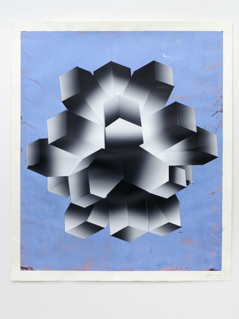 Untitled, 2016, gouache on paper, 160x113cm