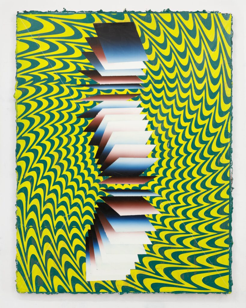 Untitled, oil and acrylic on canvas, 2017