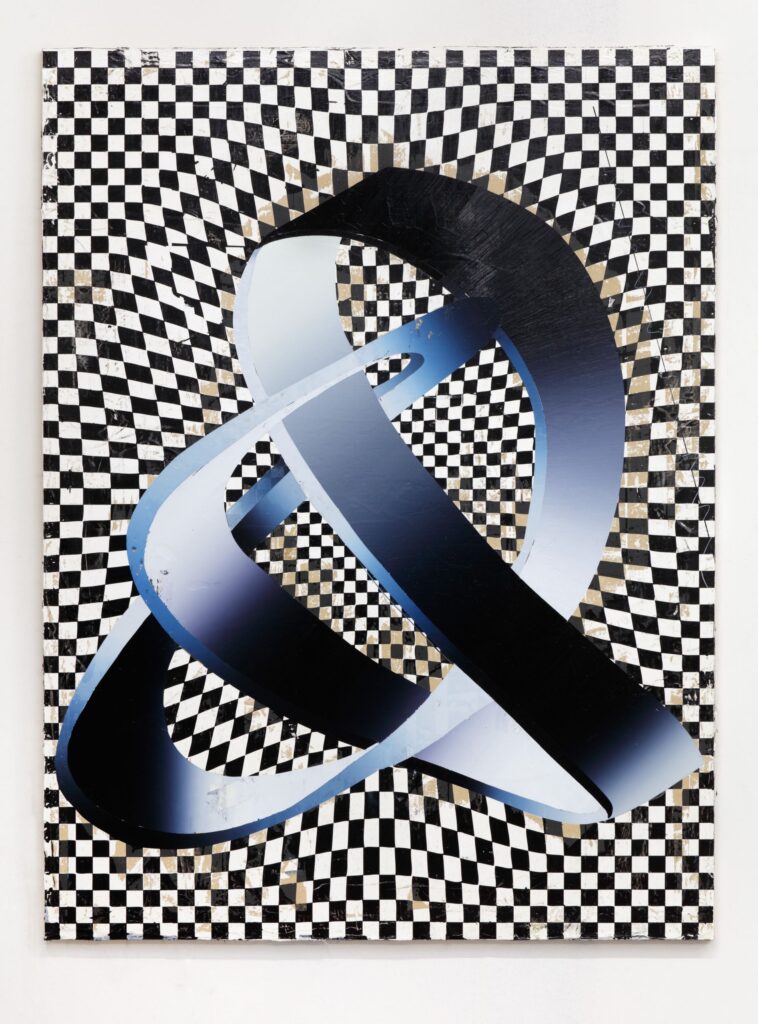 Untitled, oil and acrylic on wood, 160x120cm, 2016