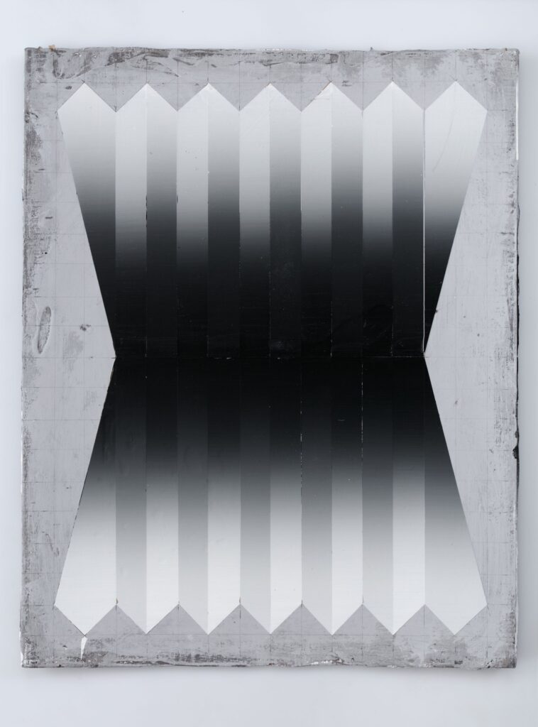 Untitled, gouache and acrylic on board, 2018