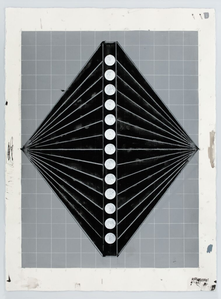 Untitled, 76 x 56cm, gouache on paper, 2016