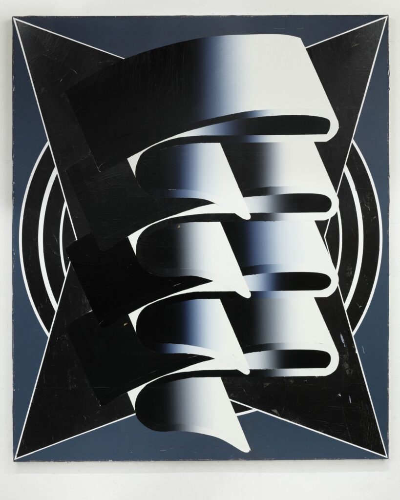 Untitled, acrylic and oil on canvas, 190x160cm, 2019