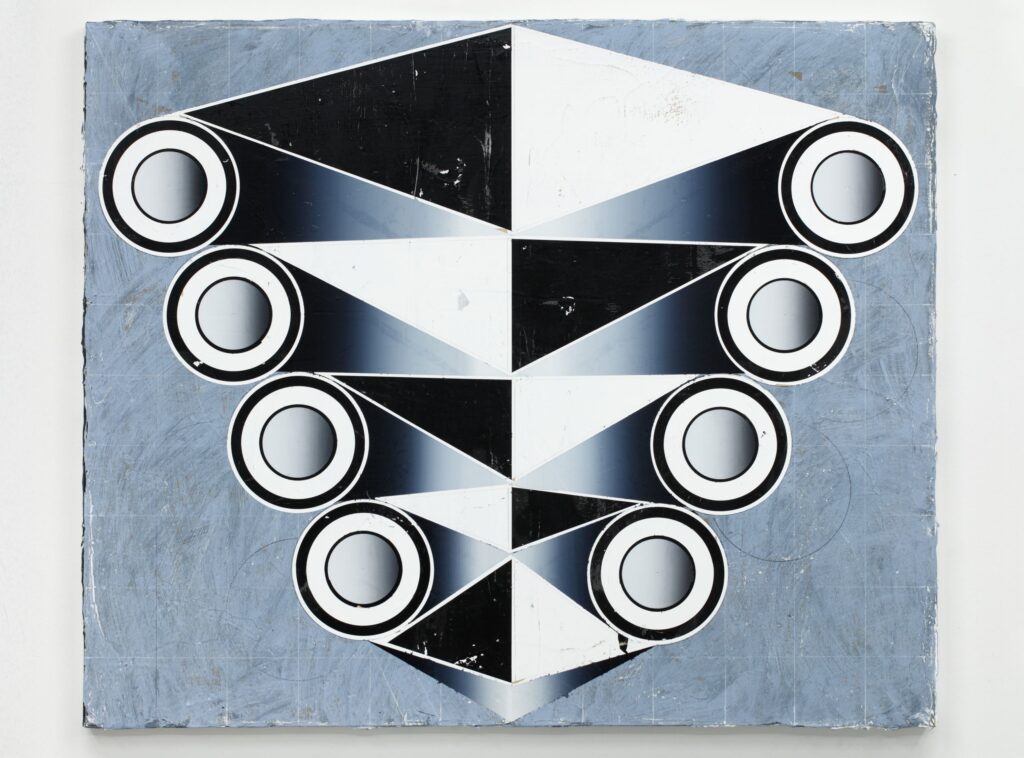 Untitled, oil and acrylic on canvas, 2016