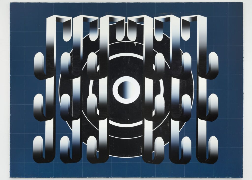 Untitled, oil and acrylic on canvas, 2018