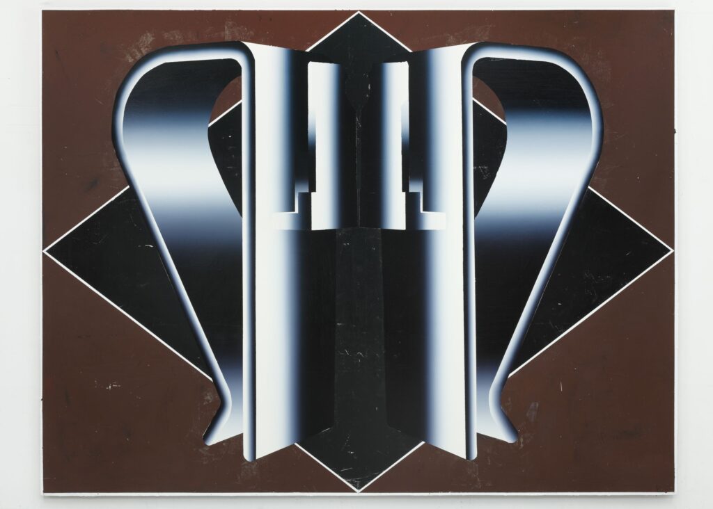 Untitled, oil and acrylic on canvas, 2018