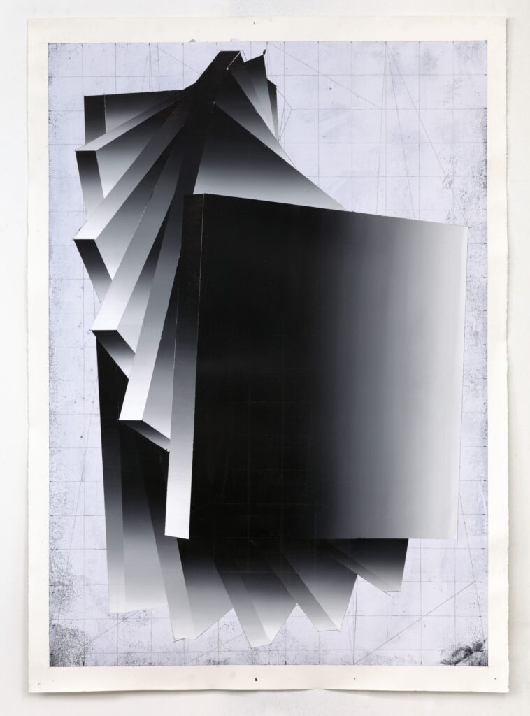 Untitled, gouache on paper, 160x113cm, 2016