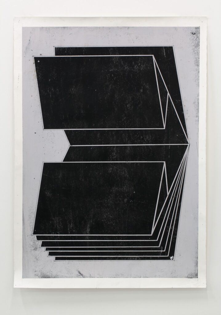 Untitled, gouache on paper, 160x113cm, 2016