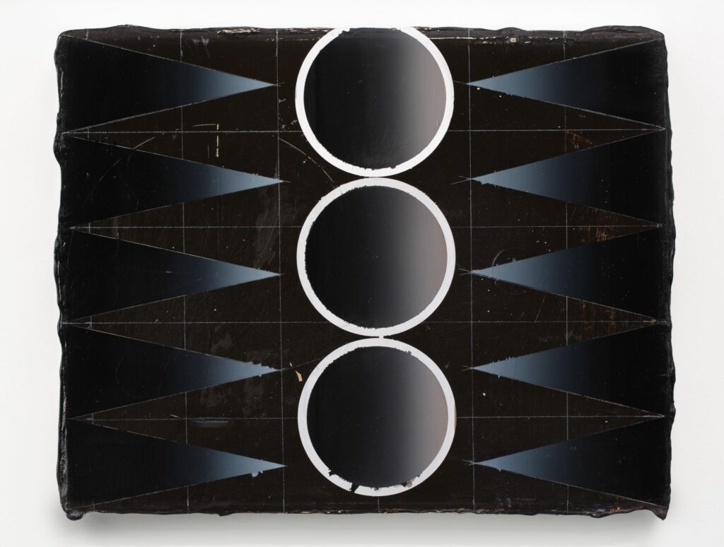 UNTITLED, 50 x 40 cm, oil and acrylic on canvas, 2014, Collection Schnetkamp, Germany