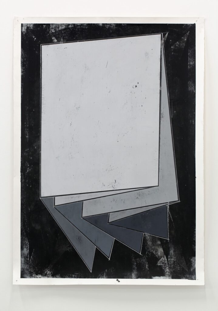 Untitled, gouache on paper, 160x113cm, 2016