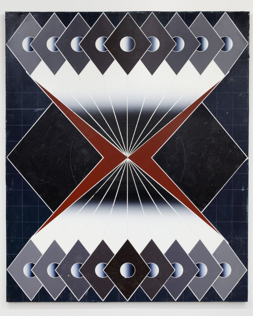 Untitled, oil and acrylics on canvas, 180x150cm, 2017