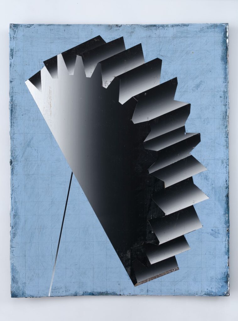 Untitled, gouache and acrylic on board, 2018