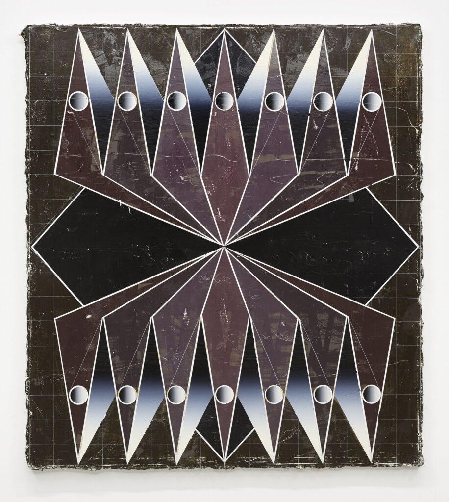 Untitled, oil and acrylic on canvas, 190x160cm, 2018