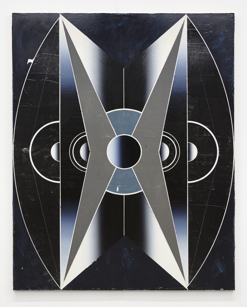 Untitled, oil and acrylic on canvas, 200x160cm, 2018