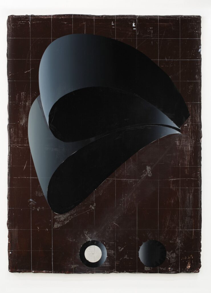 Untitled (Unconscious III), oil and acrylic on canvas, 2014