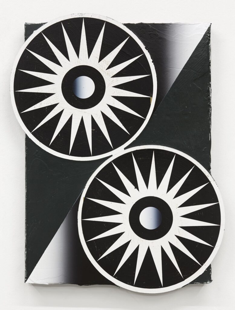 Untitled, acrylic on board, 2018