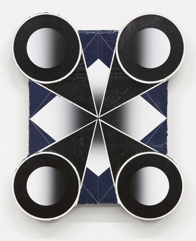 Untitled, acrylic on board, 2018