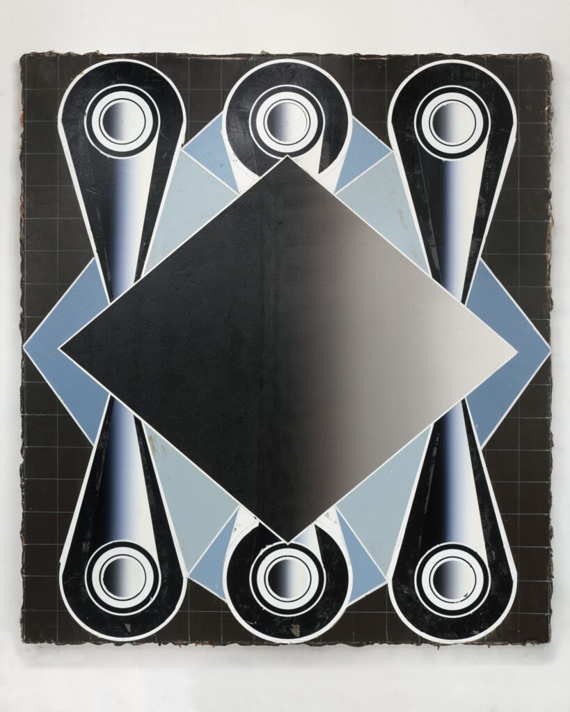 Untitled, oil and acrylic on canvas, 180 x 160cm, 2017