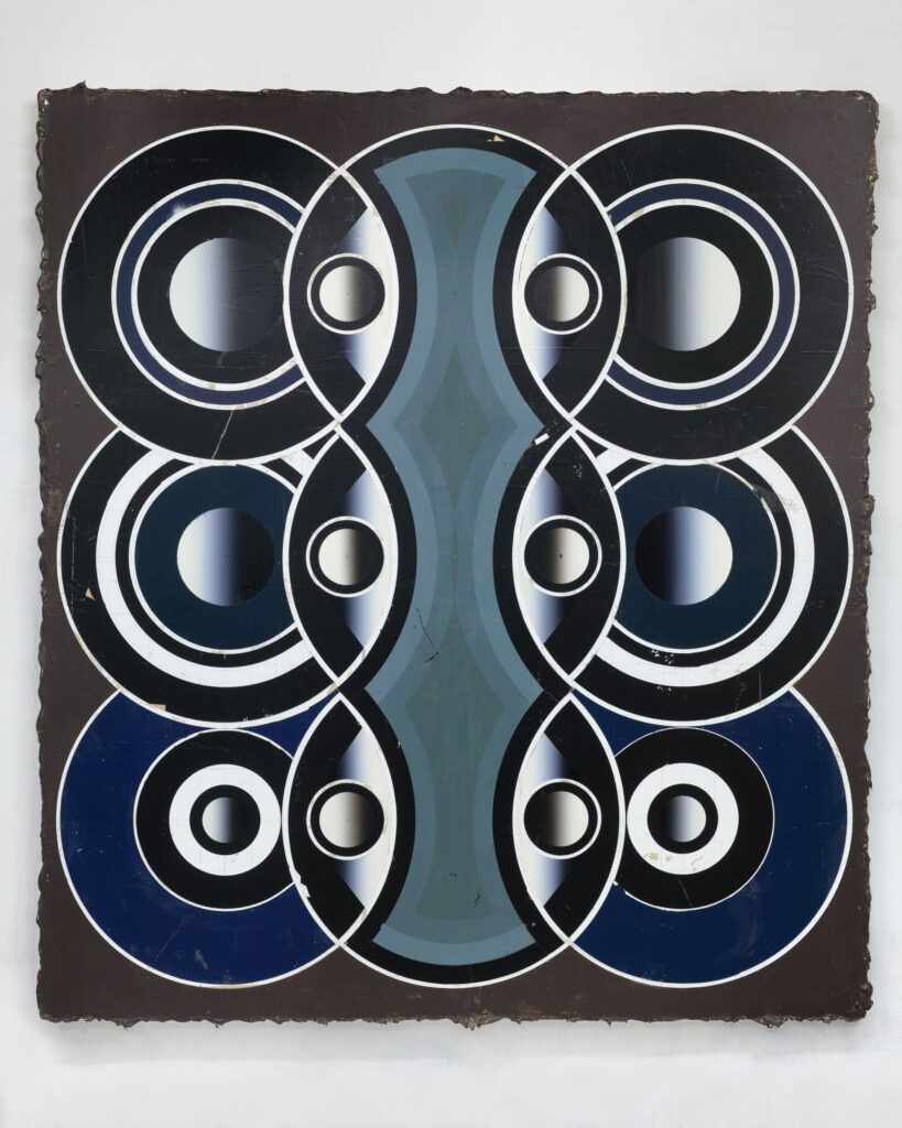 Untitled, oil and acrylic on canvas,180x160cm, 2017