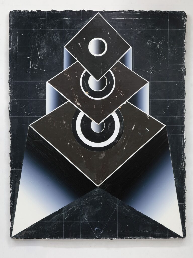 Untitled, oil and acrylic on canvas, 130x100cm, 2017